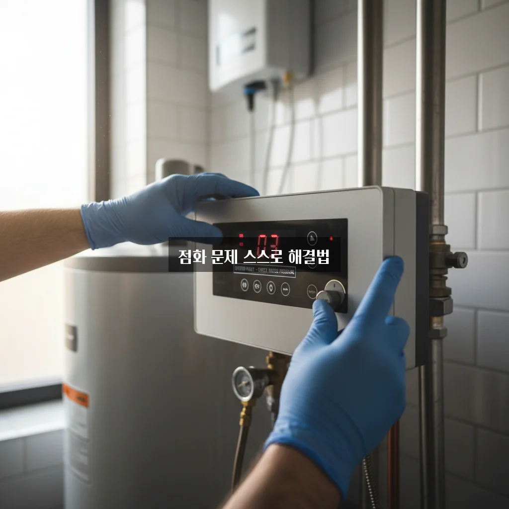 경동나비엔 03번 에러 (점화 불량) 자가 조치법 관련 이미지 2
