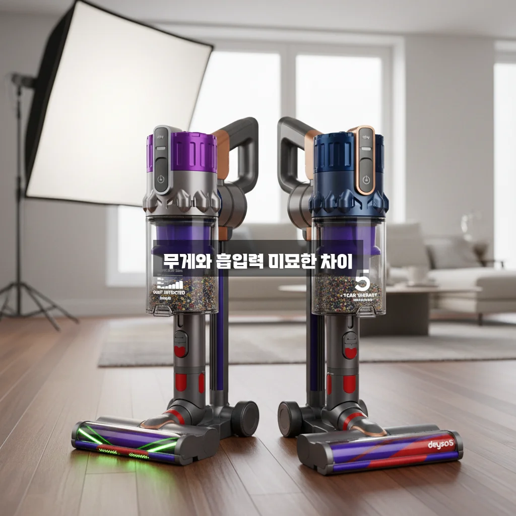 다이슨 V15 디텍트 vs Gen5 차이점 (무게, 흡입력) 관련 이미지 2