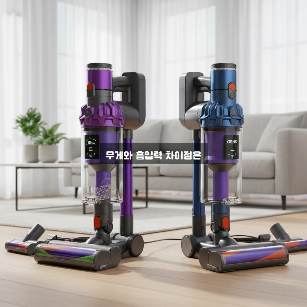 다이슨 V15 디텍트 vs Gen5 차이점 (무게, 흡입력) 관련 이미지 3