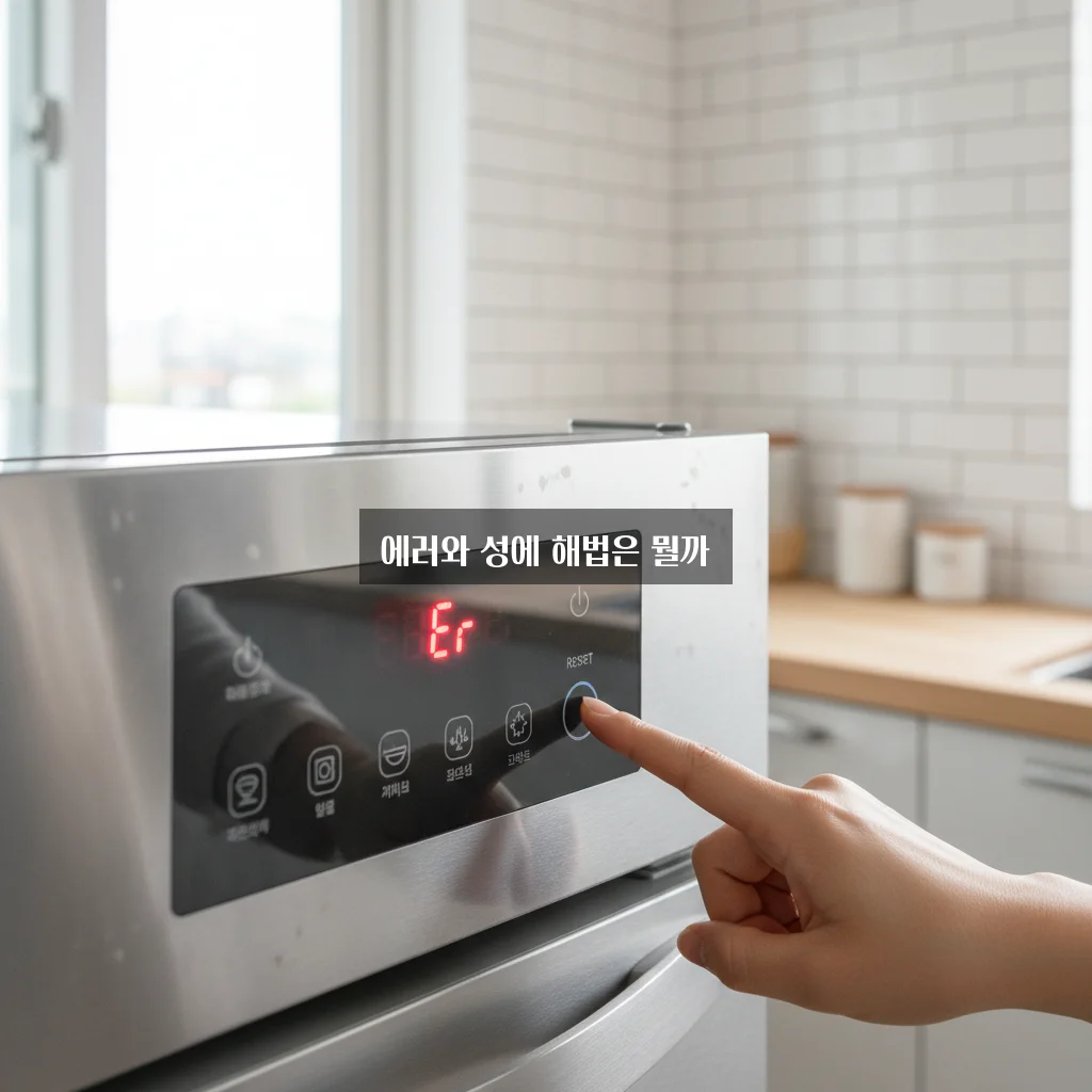 딤채 김치냉장고 Er 표시 및 성에 제거 방법 관련 이미지 1