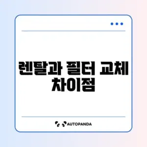 LG 퓨리케어 vs 코웨이 정수기: 렌탈 비용 및 필터 자가 교체