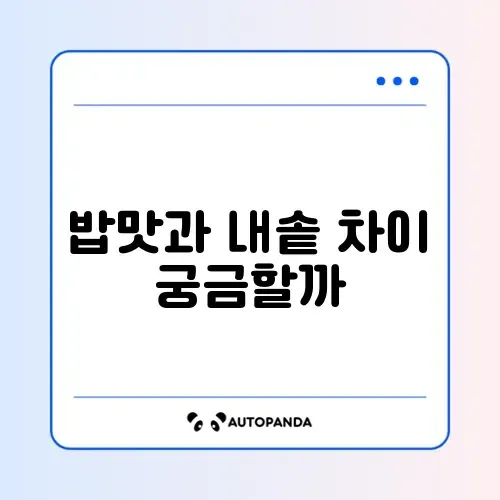 쿠쿠 vs 쿠첸 밥솥: IH 압력밥솥 밥맛 및 내솥 코팅 내구성 썸네일