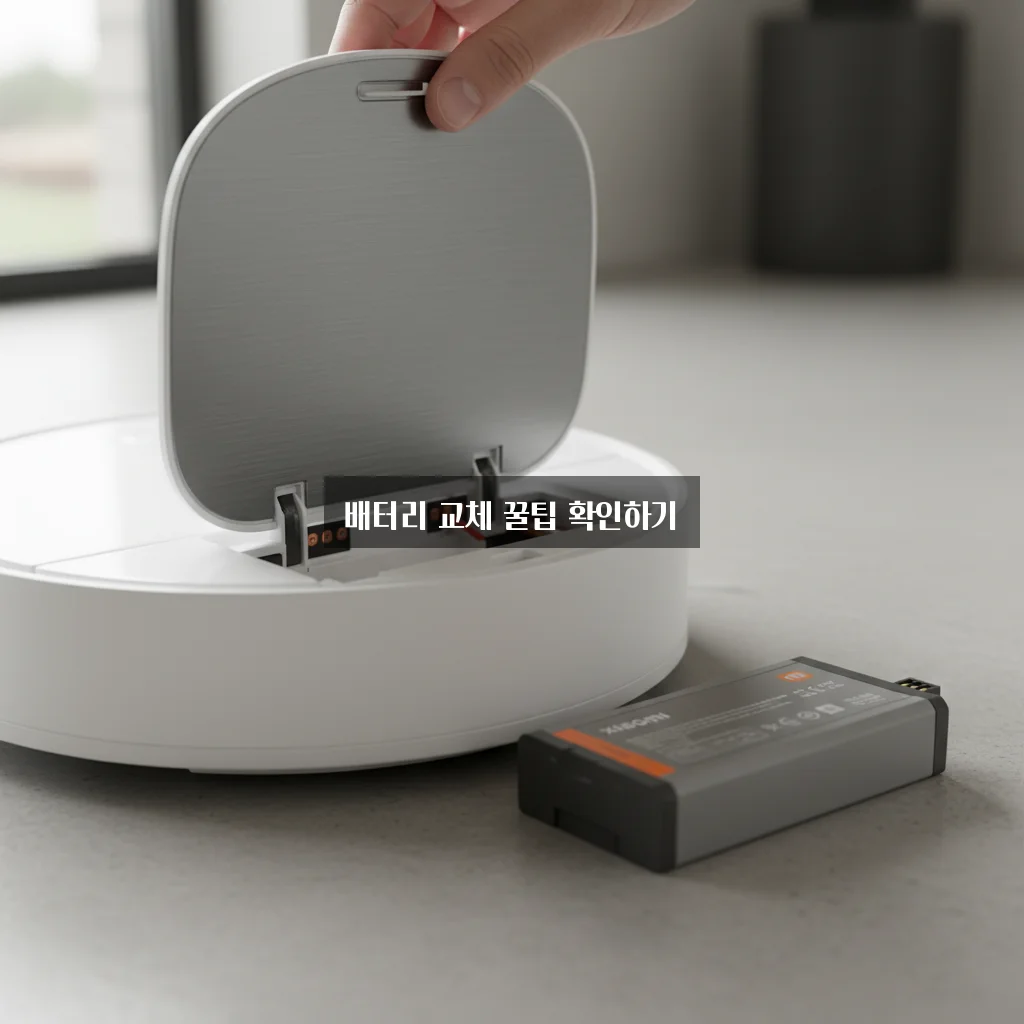샤오미 로봇청소기 배터리 교체 방법 및 호환 배터리 추천 관련 이미지 3