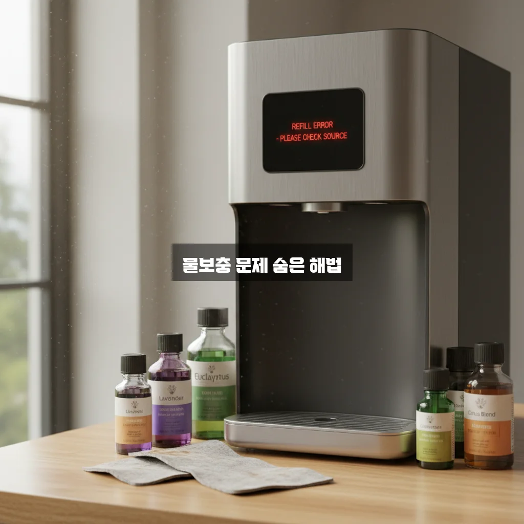 스타일러 물보충 에러 및 아로마 시트 재사용 팁 관련 이미지 2