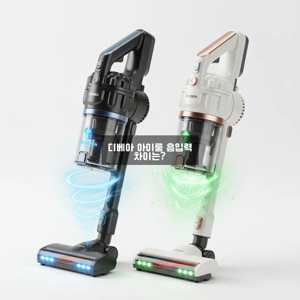 차이슨 무선청소기 흡입력 비교 (디베아 vs 아이룸) 관련 이미지 2
