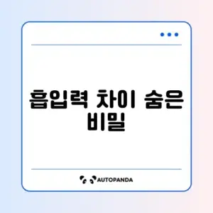 차이슨 무선청소기 흡입력 비교 (디베아 vs 아이룸)