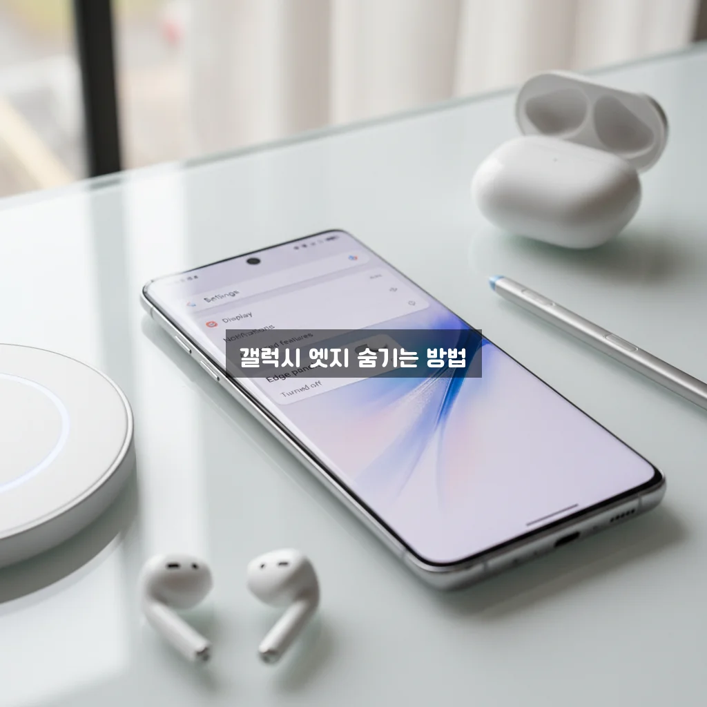 갤럭시 엣지(Edge) 패널 끄기 관련 이미지 1