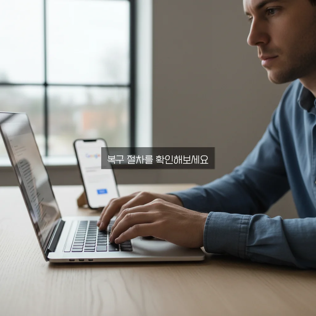 구글 계정 락 해제 방법 관련 이미지 3