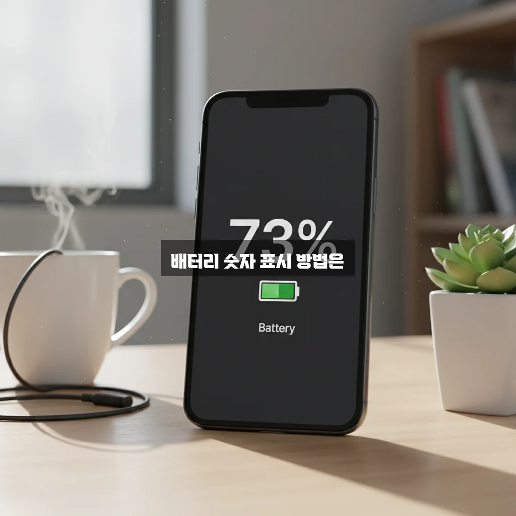 상단바 배터리 잔량(%) 표시 관련 이미지 3