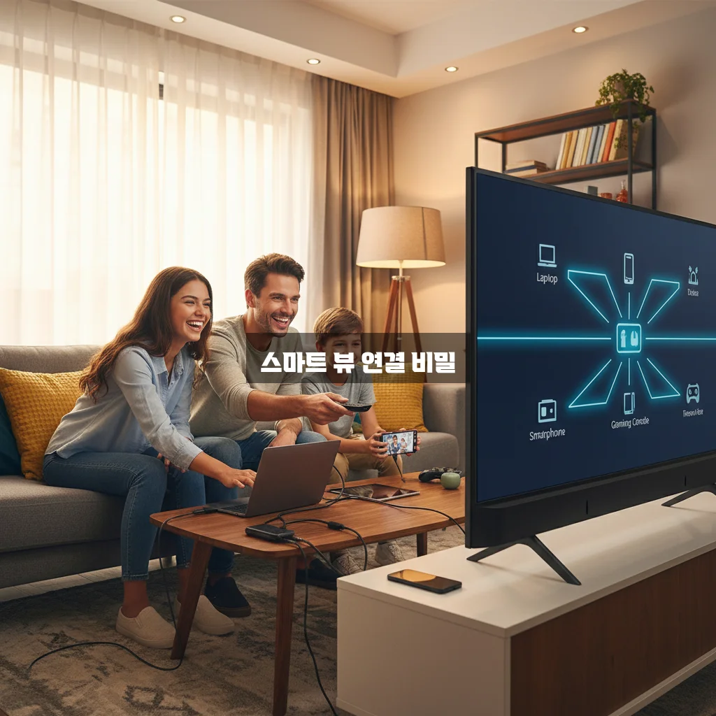 스마트 뷰(Smart View) TV 연결 관련 이미지 1