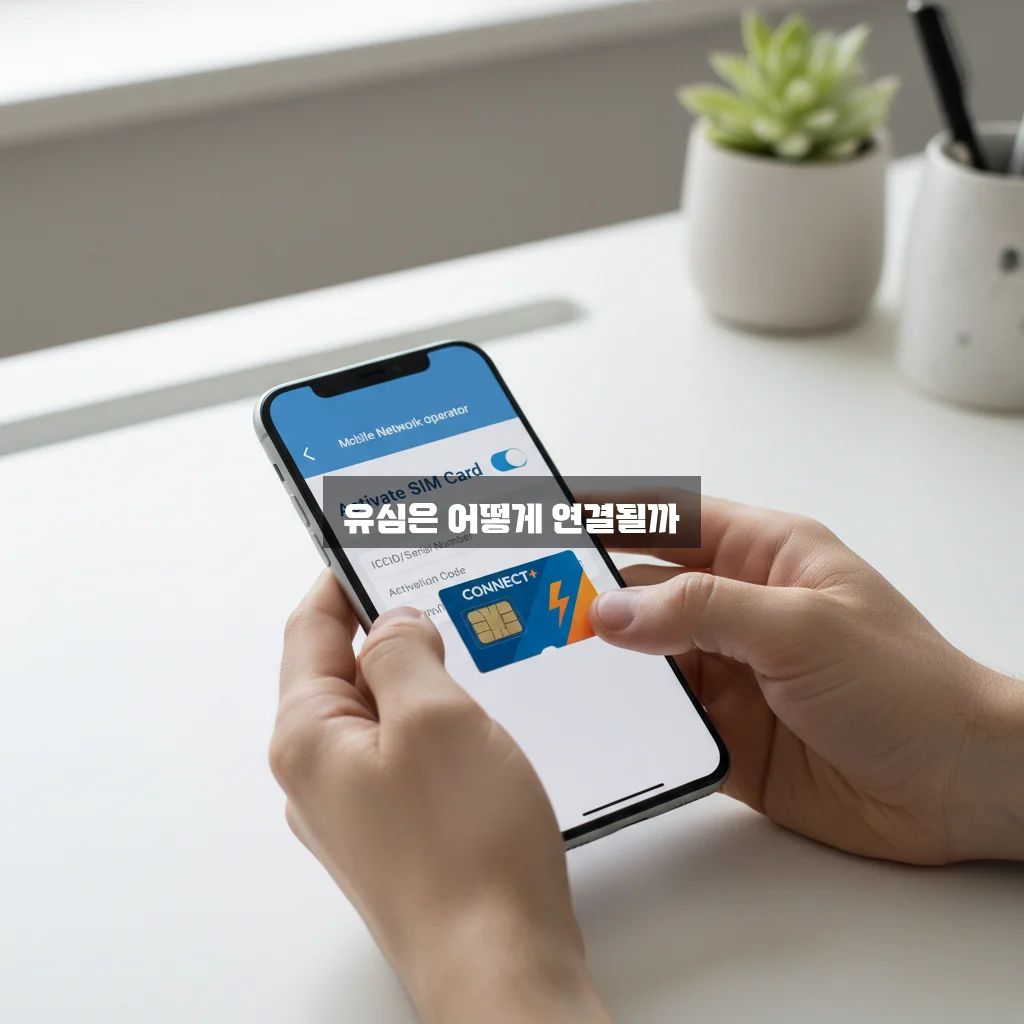 알뜰폰 유심 셀프 개통 설정 관련 이미지 3