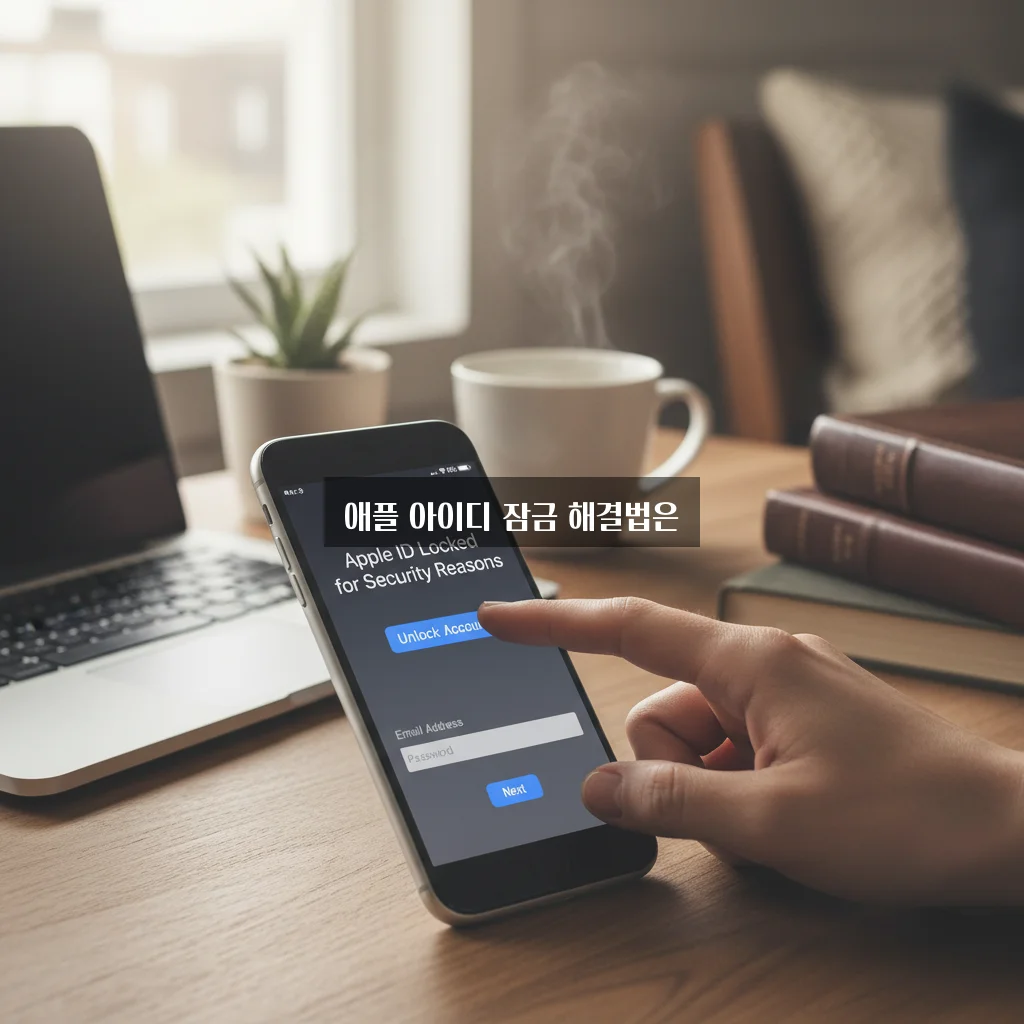 애플 아이디 잠금 해제 관련 이미지 2