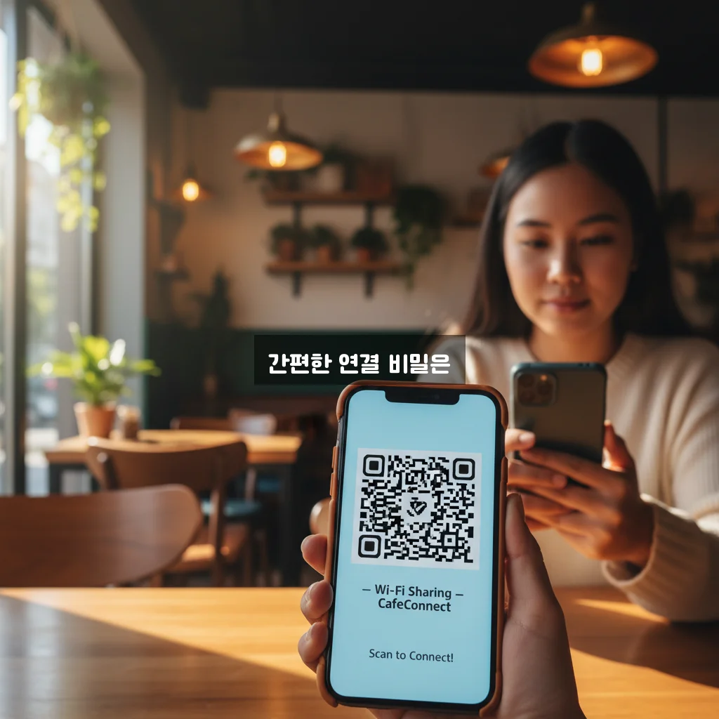 와이파이 QR코드로 공유하기 관련 이미지 2