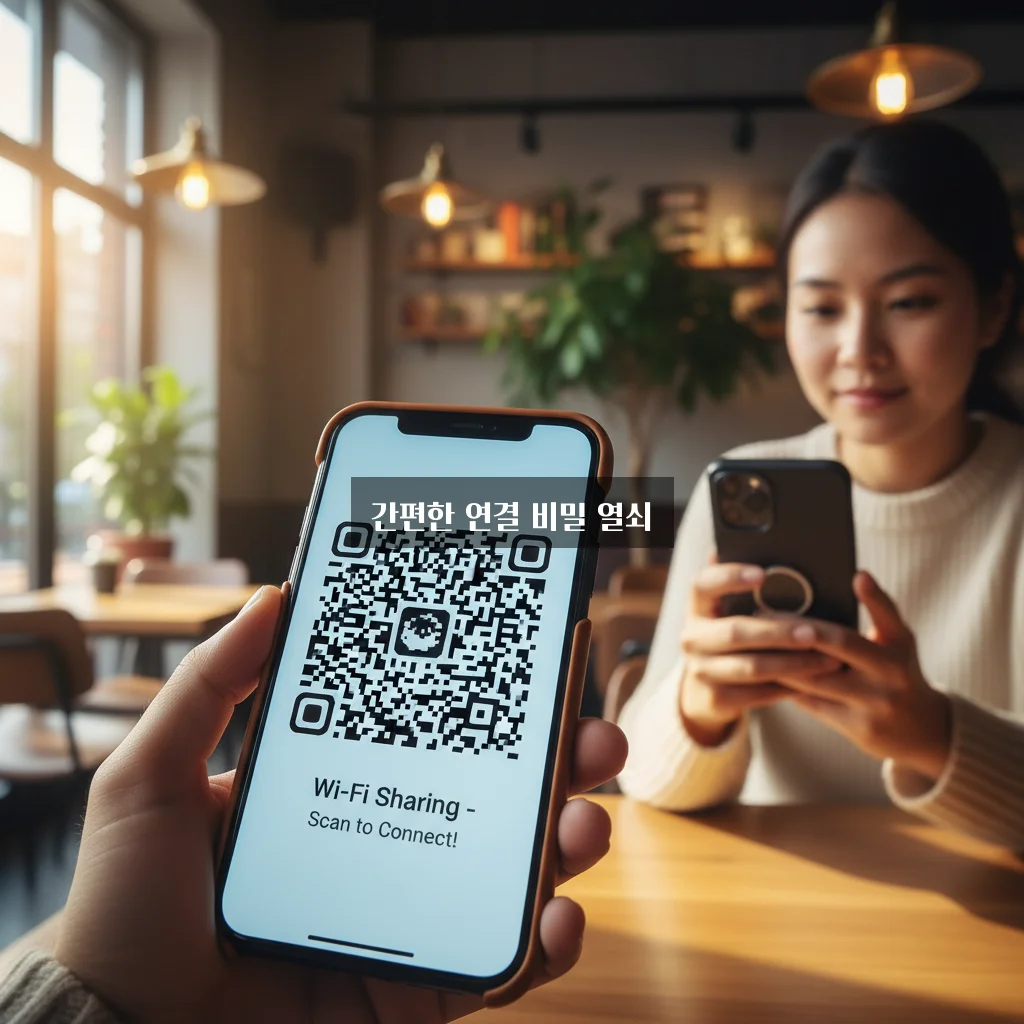 와이파이 QR코드로 공유하기 관련 이미지 3