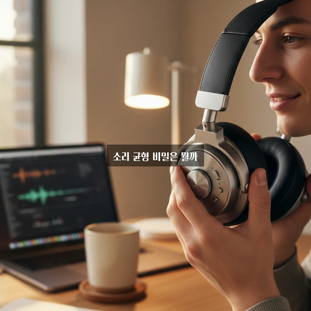 이어폰 소리 좌우 밸런스 조절 관련 이미지 1