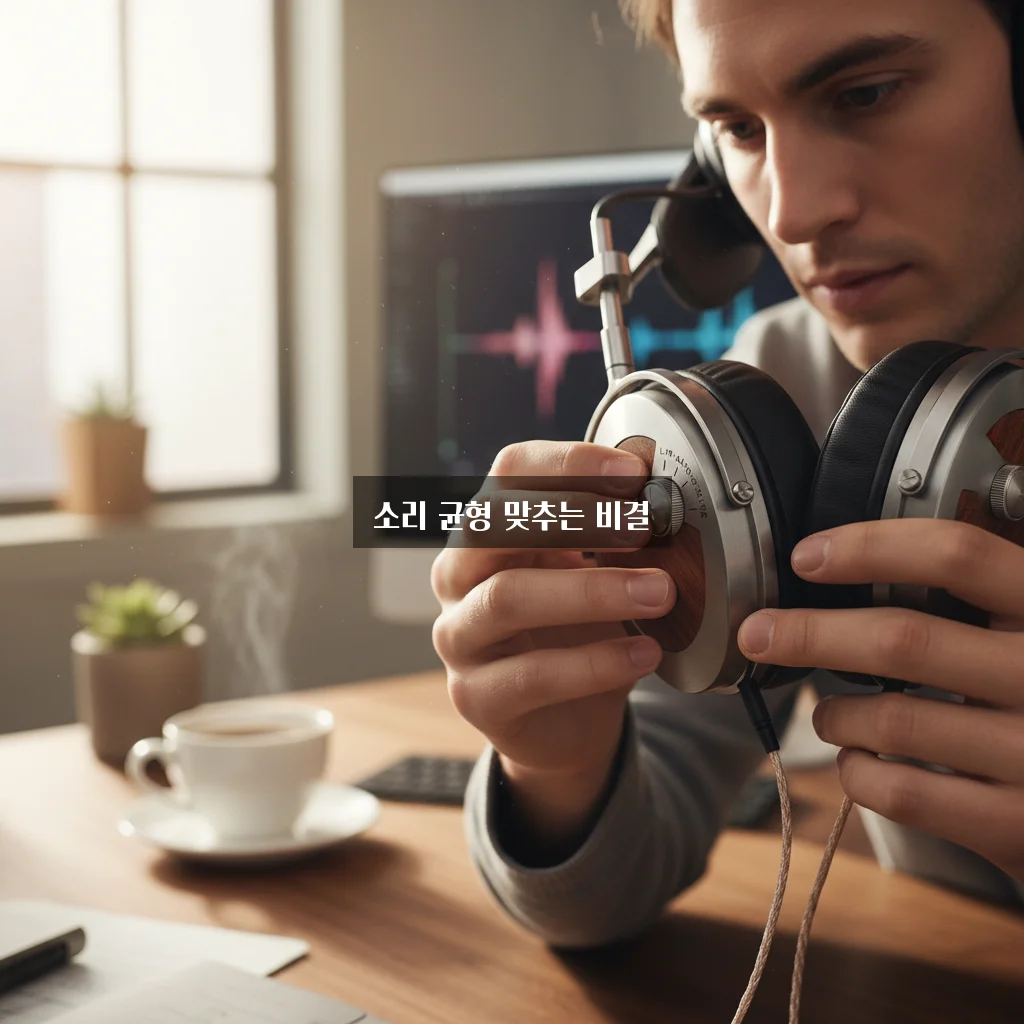 이어폰 소리 좌우 밸런스 조절 관련 이미지 3