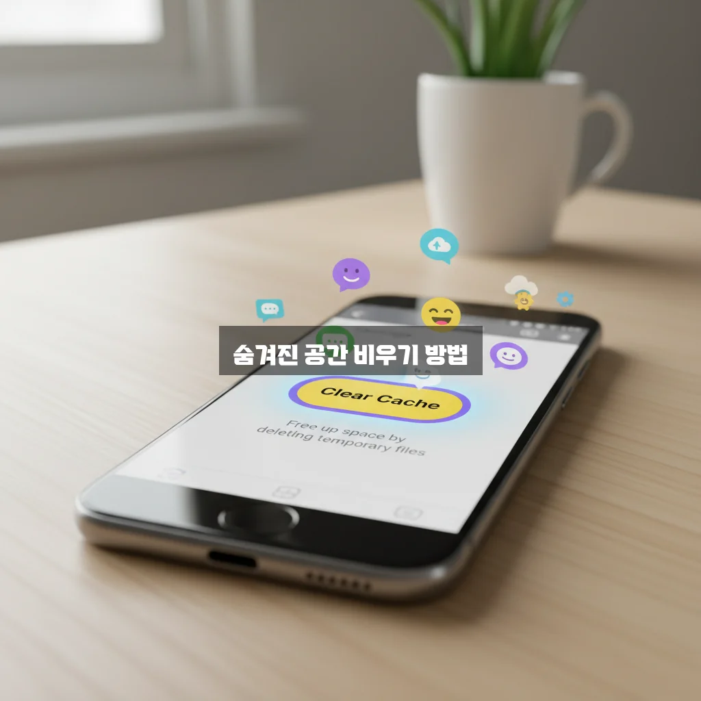 카카오톡 용량 줄이기(캐시 삭제) 관련 이미지 2