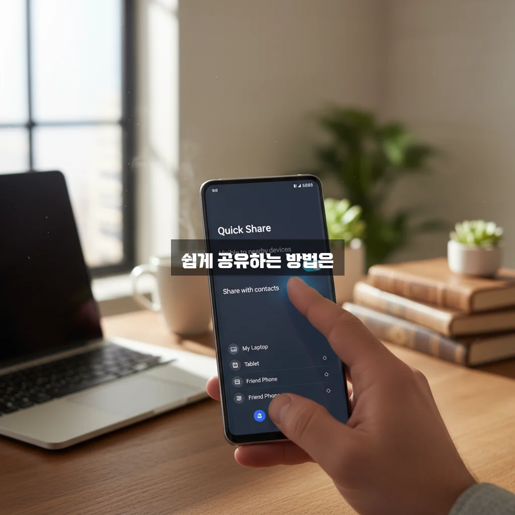 퀵 쉐어(Quick Share) 설정 및 해제 관련 이미지 2
