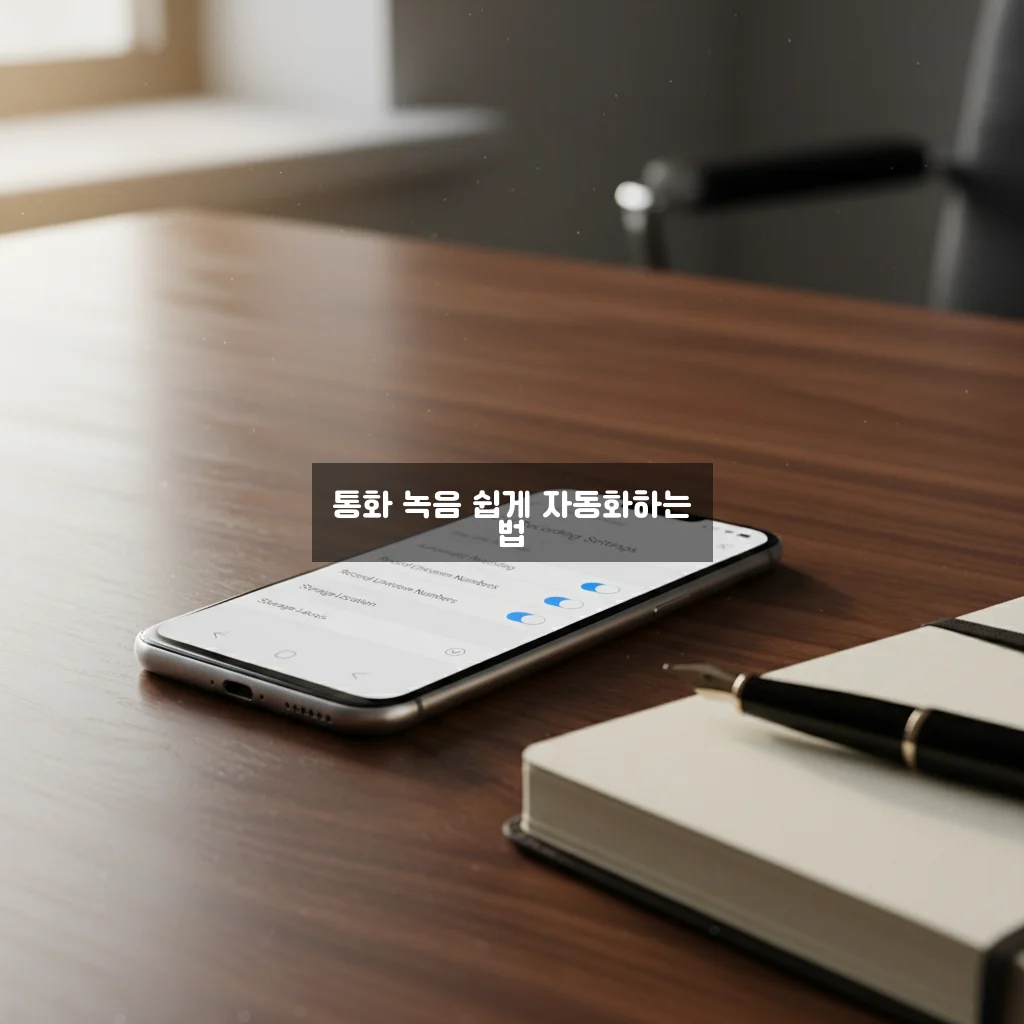 통화 녹음 자동 설정(T전화/에이닷) 관련 이미지 3