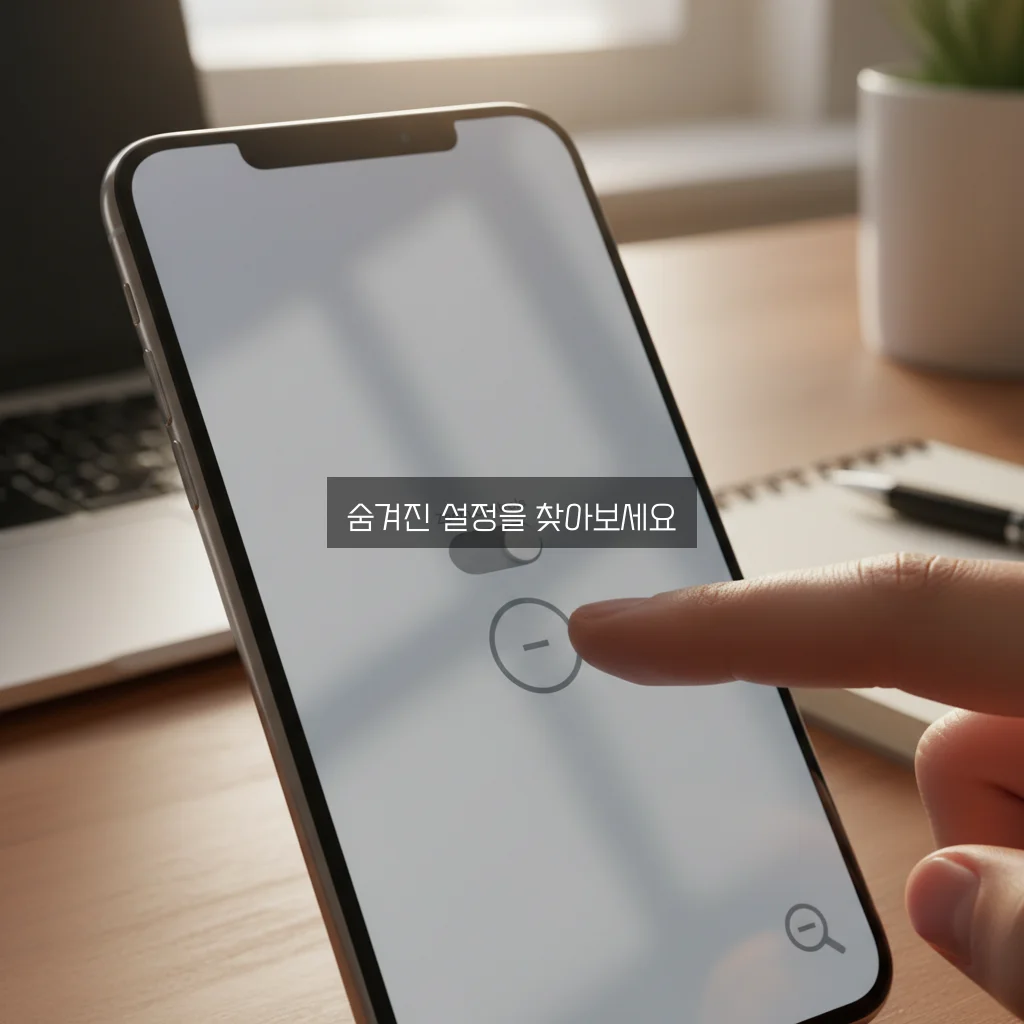 화면 확대/축소 기능 끄기 관련 이미지 1