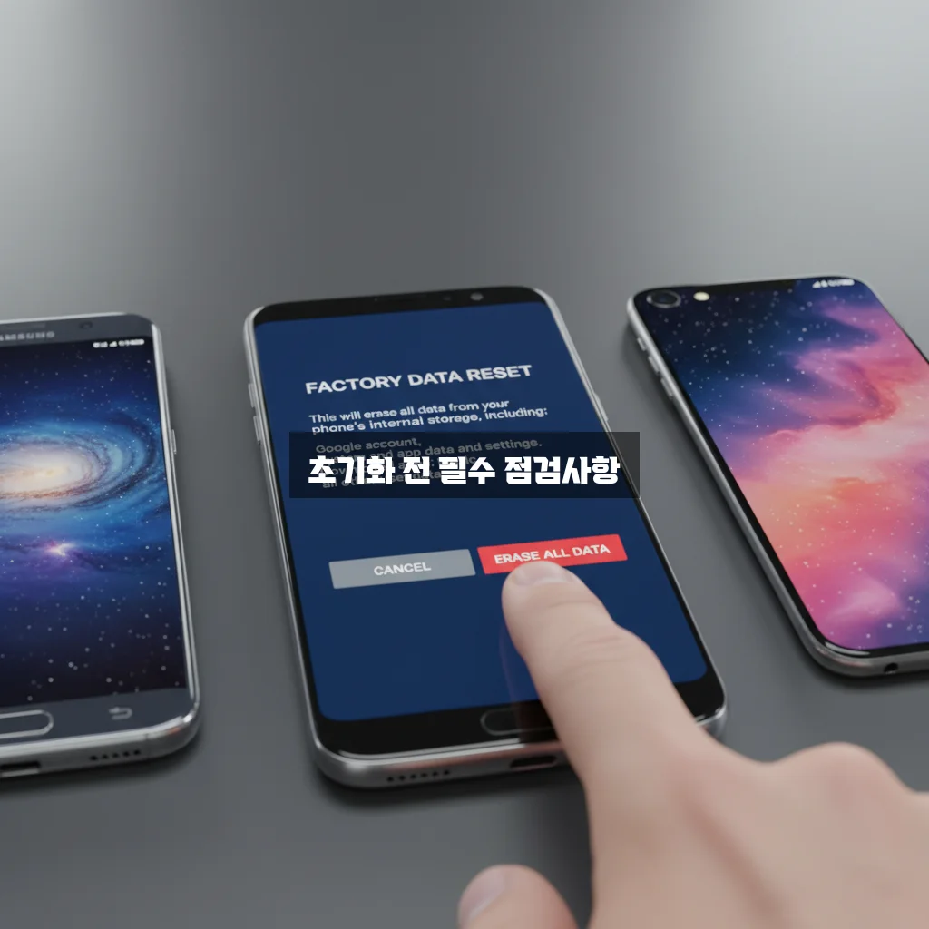 휴대폰 공장초기화 방법 (갤럭시/아이폰) 관련 이미지 3
