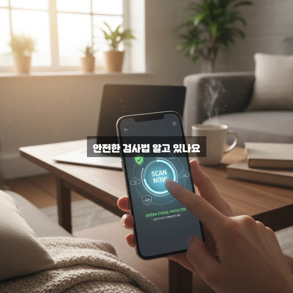 휴대폰 바이러스 검사 방법 관련 이미지 2