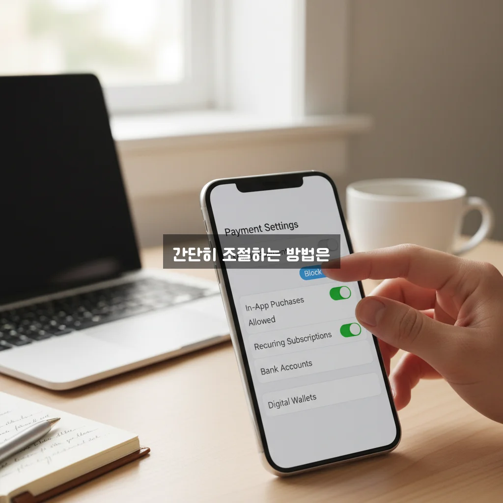 휴대폰 소액 결제 차단/해제 관련 이미지 1