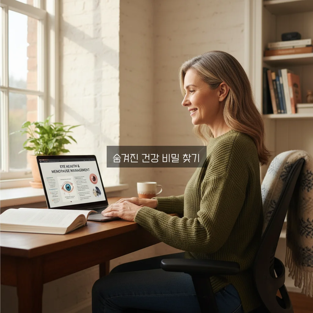 눈 건강과 자세 교정, 갱년기 관리 완벽 가이드 알아보기 관련 이미지 1