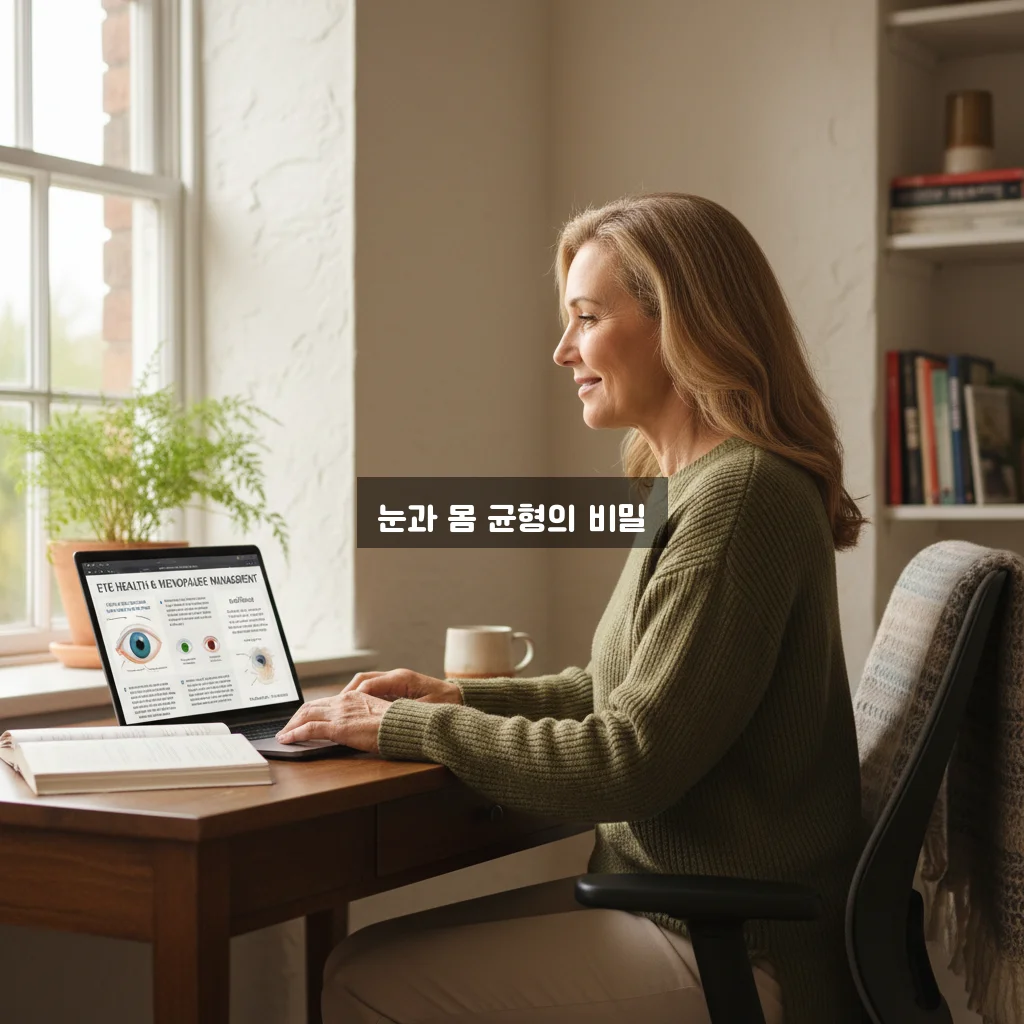 눈 건강과 자세 교정, 갱년기 관리 완벽 가이드 알아보기 관련 이미지 2