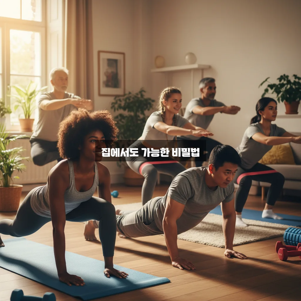 다이어트 효과와 요요 없이 헬스장 안 가고 성공하는 방법 완벽 정리 관련 이미지 1