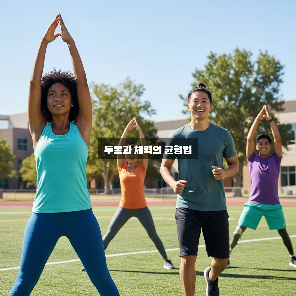 두통 완화와 칼로리 소모를 위한 학생 운동루틴 가이드 관련 이미지 1