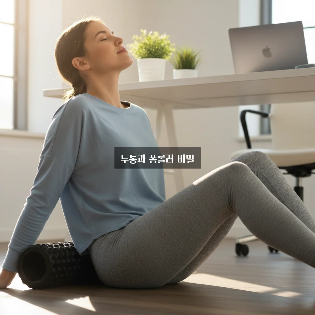 두통 체크리스트와 폼롤러 활용법 직장인 완벽 정리 관련 이미지 2