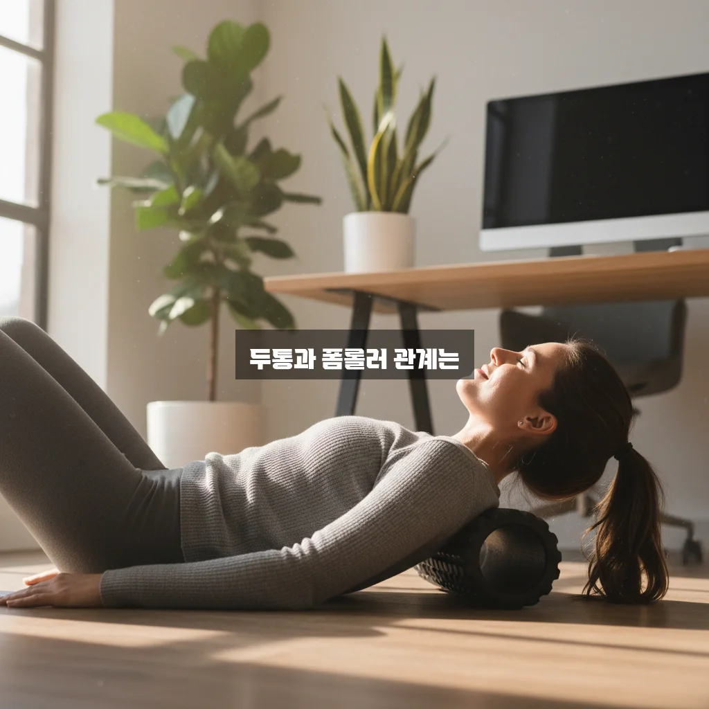두통 체크리스트와 폼롤러 활용법 직장인 완벽 정리 관련 이미지 3
