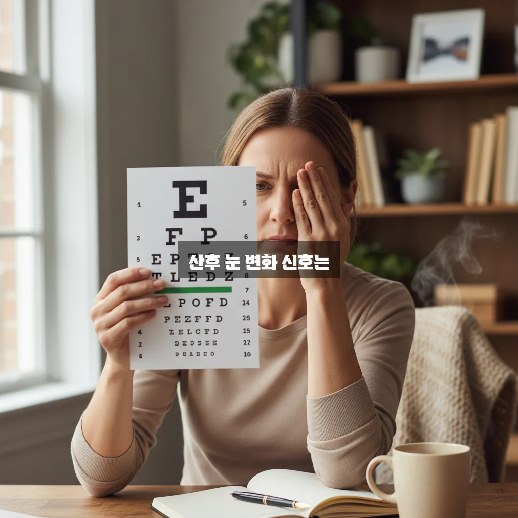 산후 눈 건강 부작용 매일 체크하는 방법 완벽 정리 관련 이미지 1
