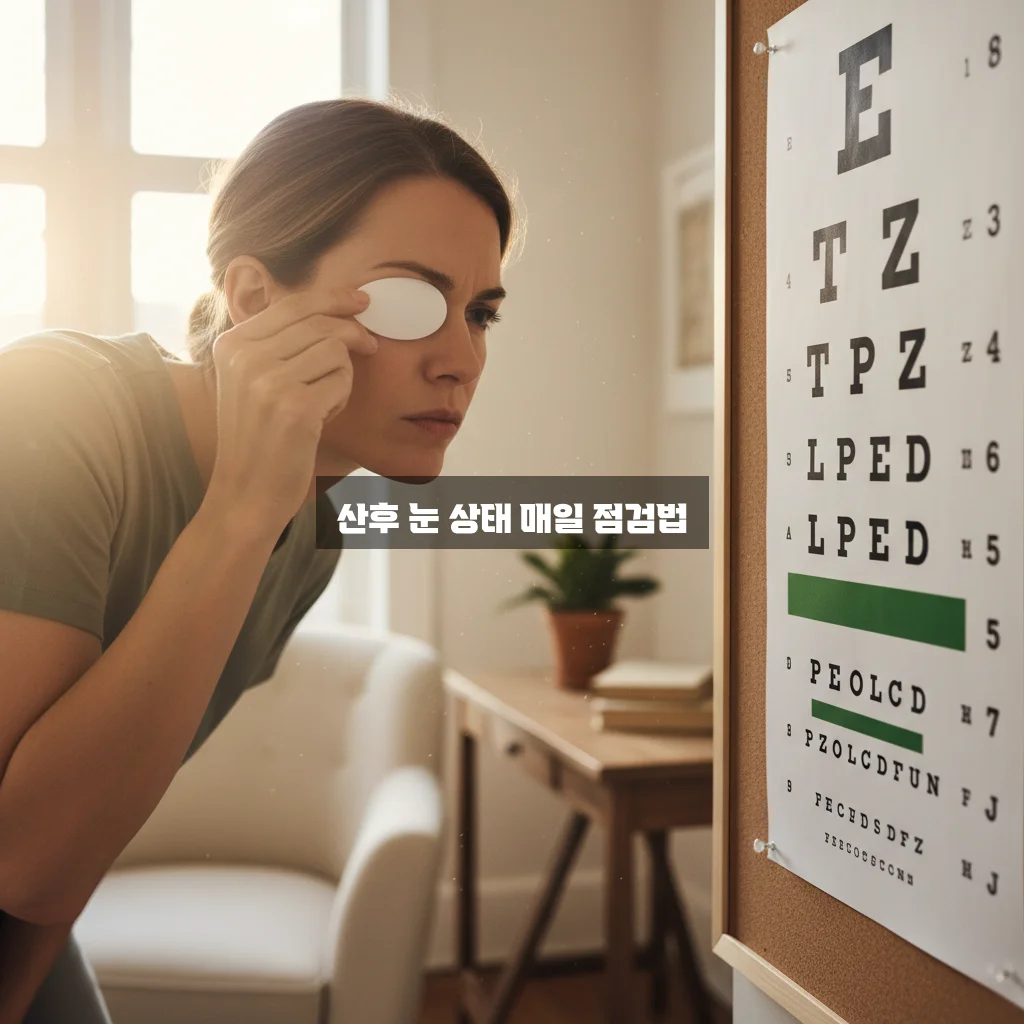 산후 눈 건강 부작용 매일 체크하는 방법 완벽 정리 관련 이미지 2
