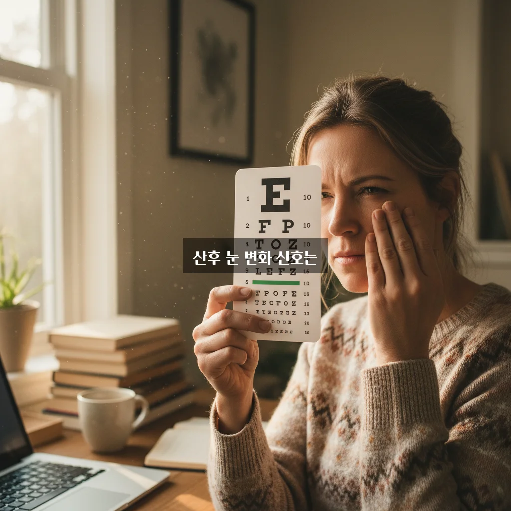 산후 눈 건강 부작용 매일 체크하는 방법 완벽 정리 관련 이미지 3