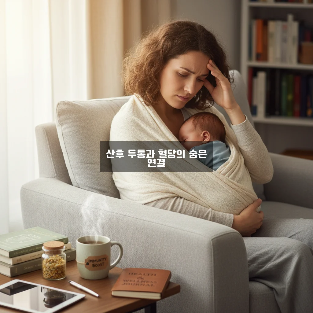 산후 두통과 저당 관리 주의사항 완벽 정리 관련 이미지 2
