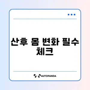 산후 간헐적 단식 4주 주의사항 완벽 정리하기