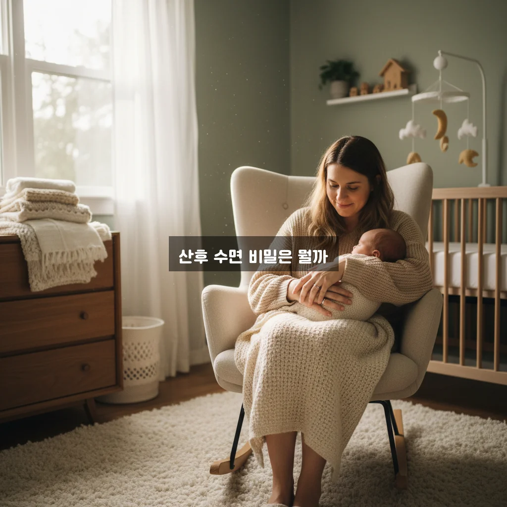 산후 수면 기간 매일 관리하는 완벽 가이드 알아보기 관련 이미지 2