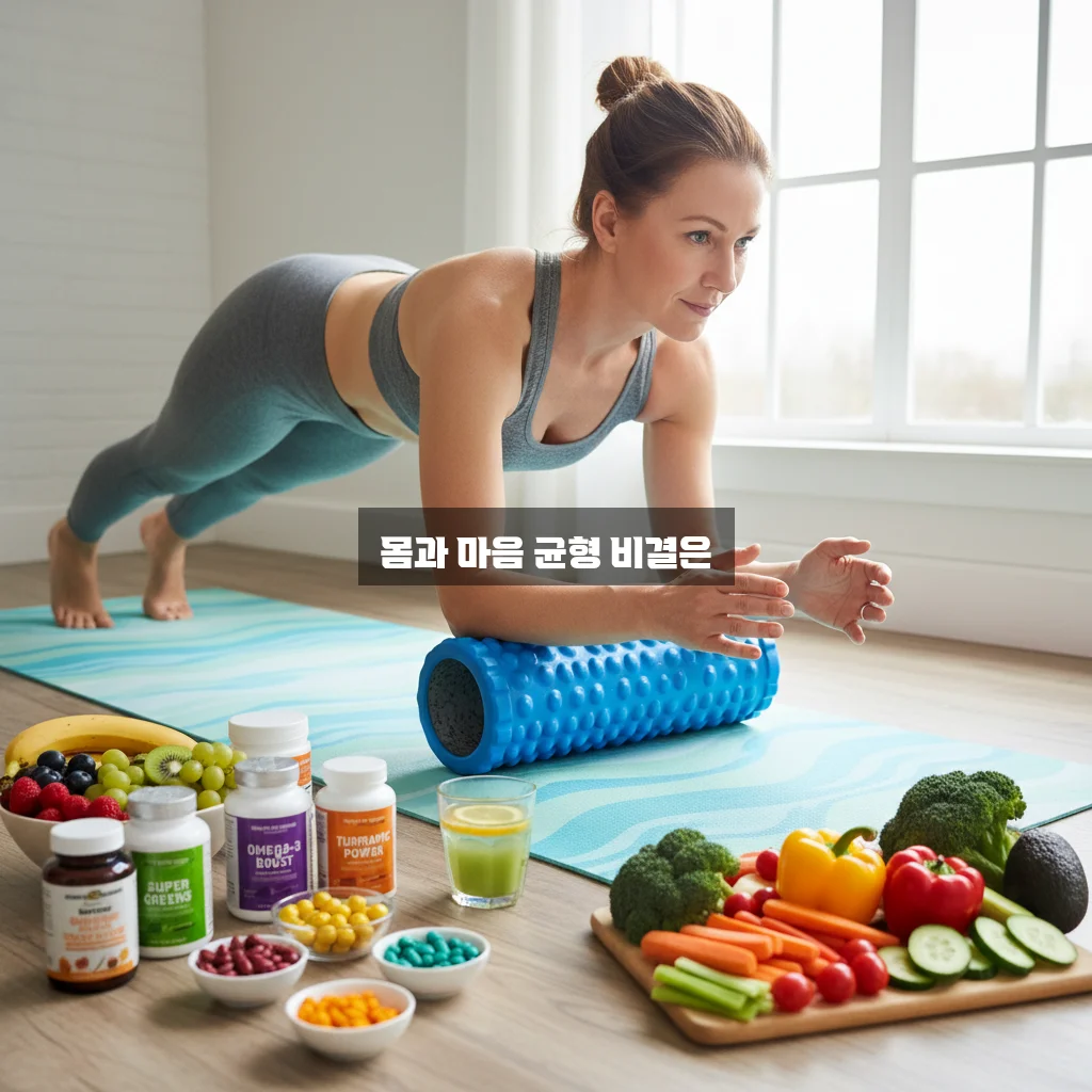 영양제와 식단, 폼롤러로 알아보는 갱년기 관리 가이드 관련 이미지 1