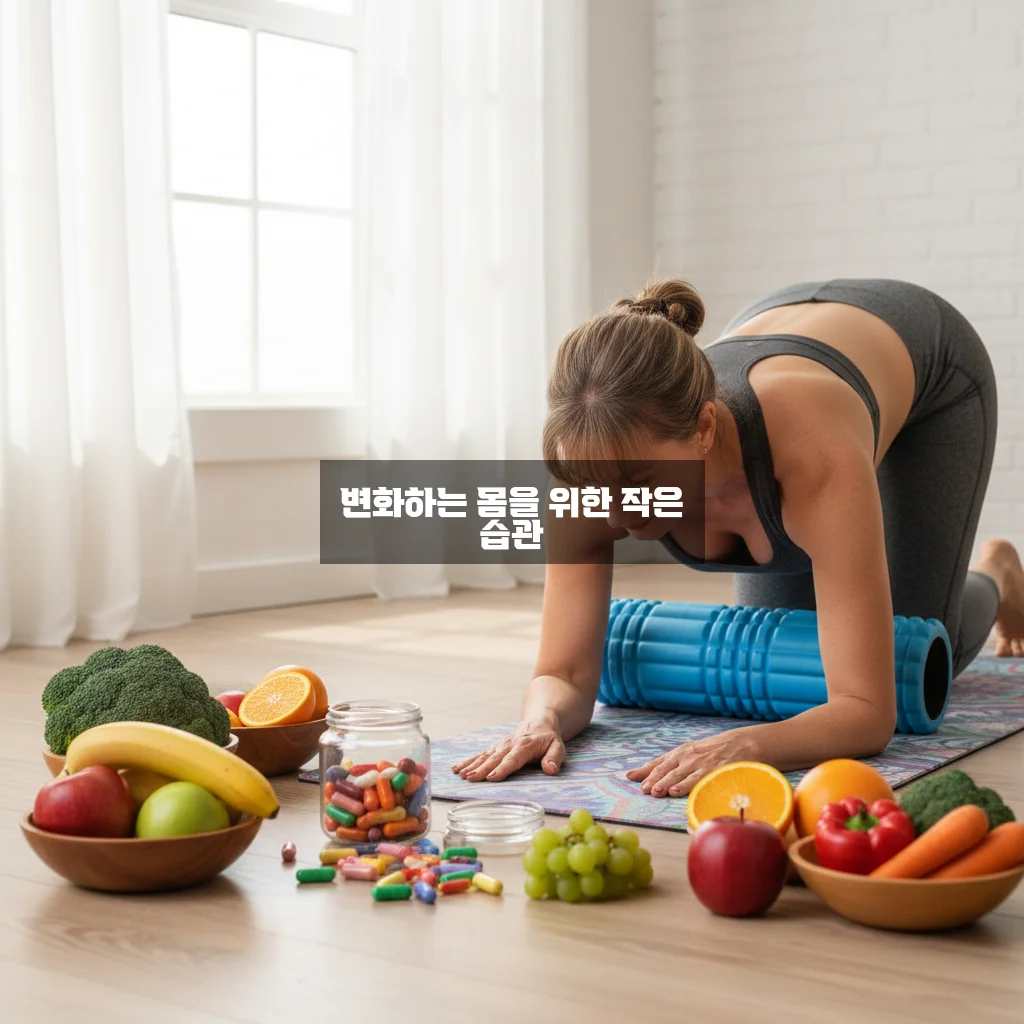 영양제와 식단, 폼롤러로 알아보는 갱년기 관리 가이드 관련 이미지 3