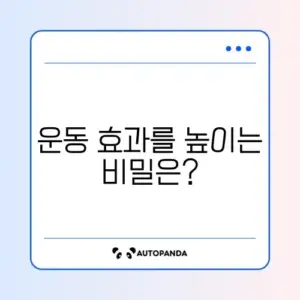영양제와 함께하는 1주 운동 스트레칭 완벽 가이드