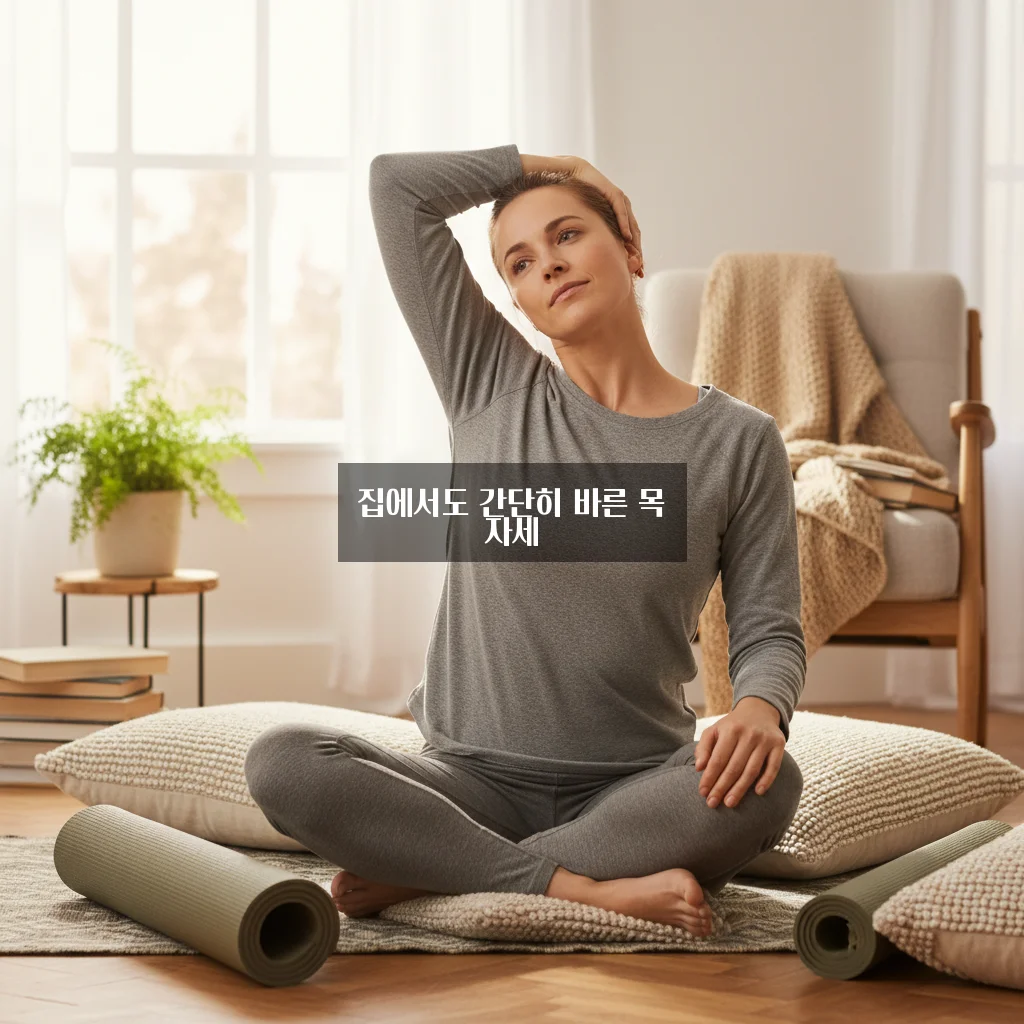 집에서 하는 거북목 효과 스트레칭 완벽 가이드 관련 이미지 3