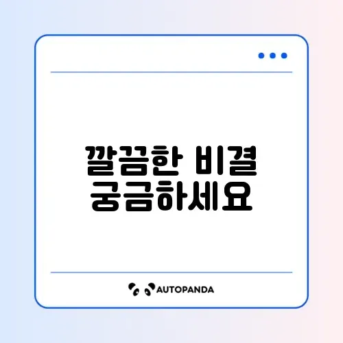 원룸 청소 순서 완벽 가이드 알아보기 썸네일