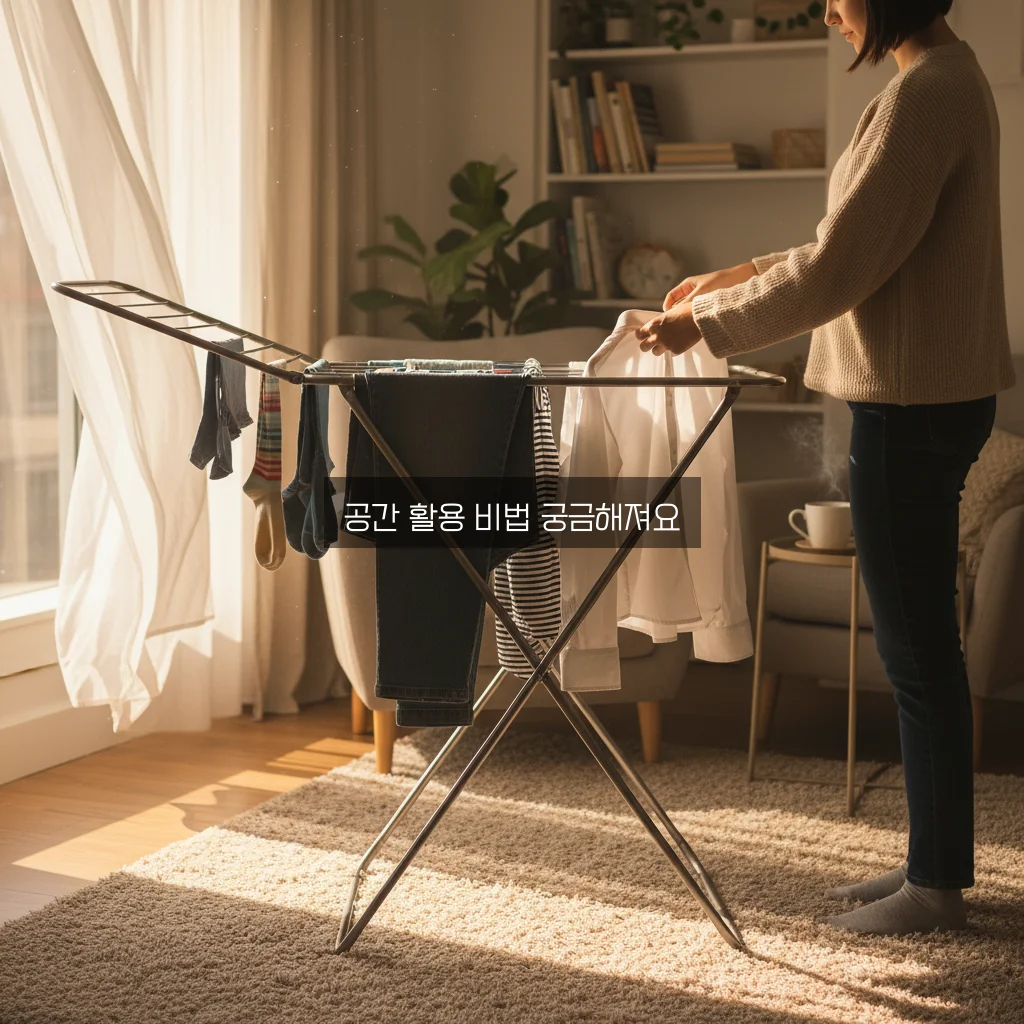 베란다 없는 집에서도 빨래 말리는 완벽한 방법 알아보기 관련 이미지 1