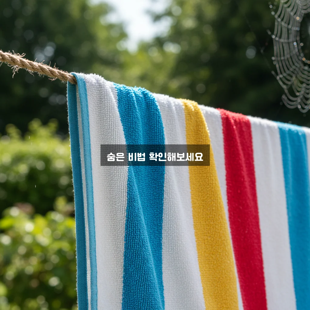 수건 쉰내 완벽 제거하는 방법 알아보기 관련 이미지 2