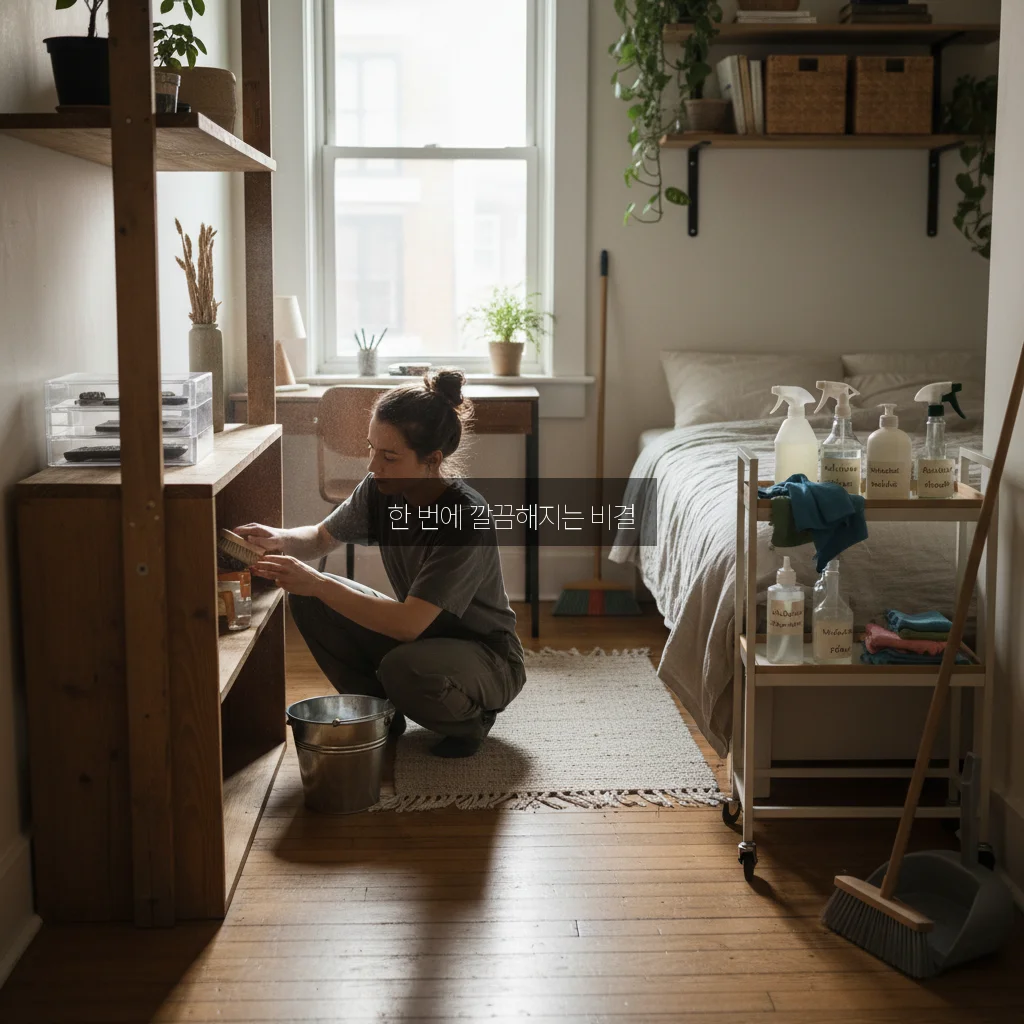 원룸 청소 순서 완벽 가이드 알아보기 관련 이미지 1