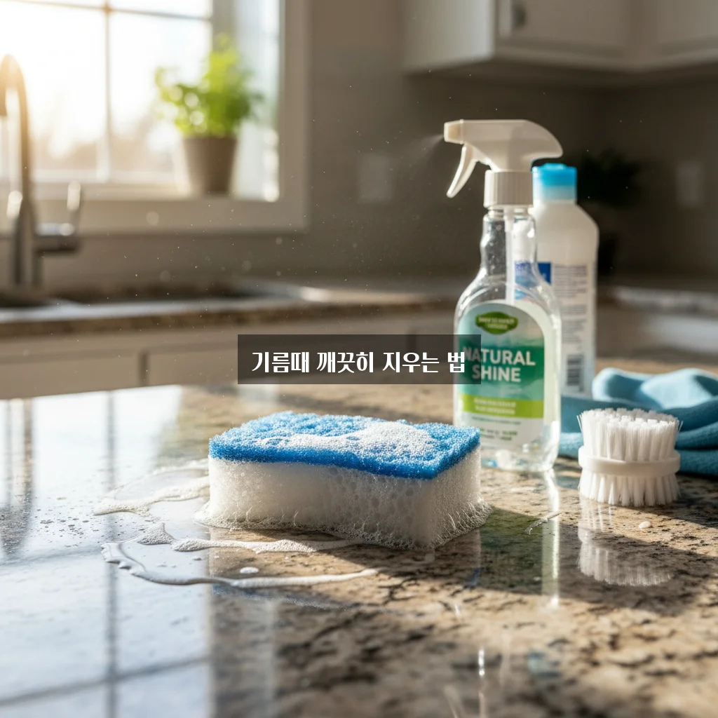 주방 기름때 청소 완벽 정리 가이드 관련 이미지 2