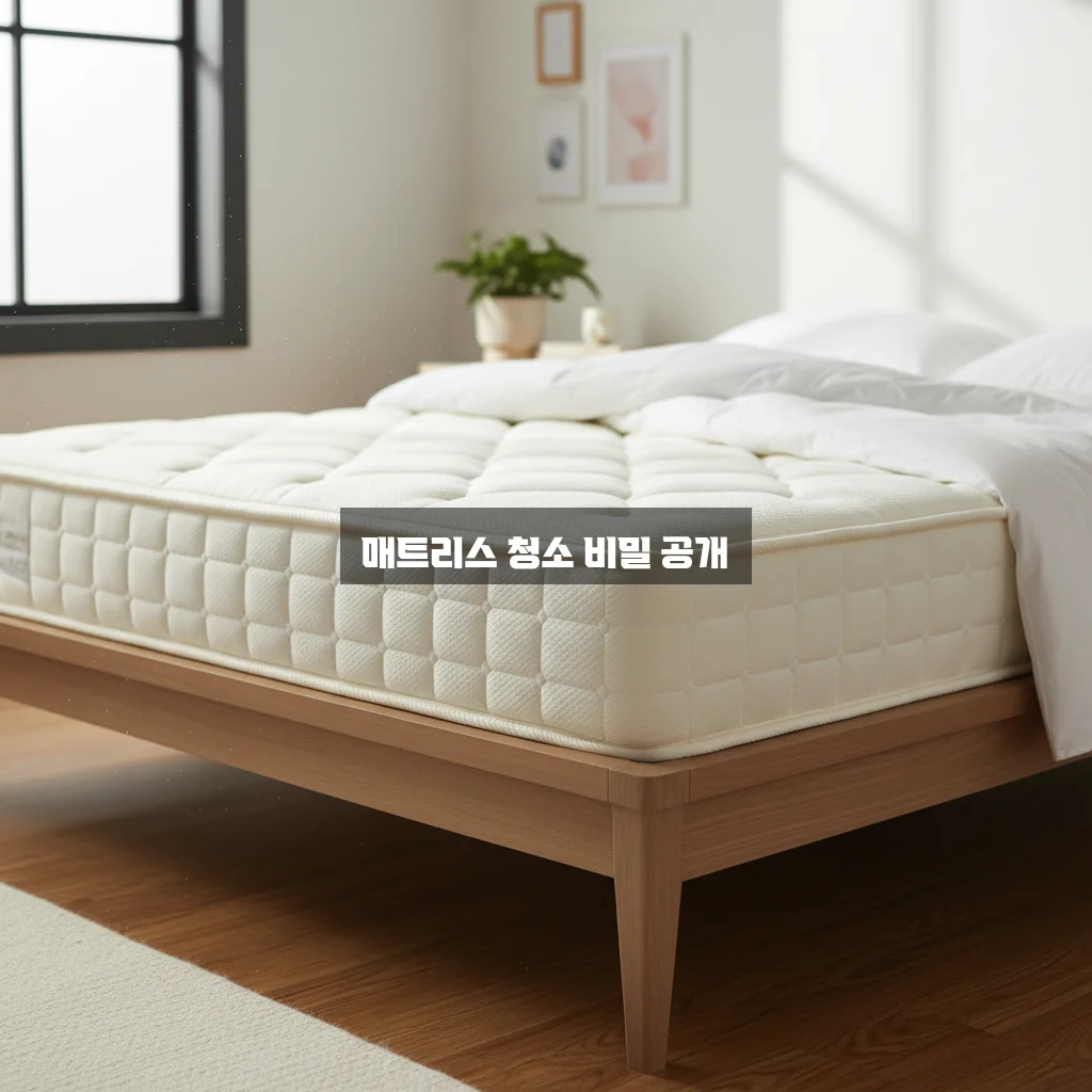 침대 매트리스 청소 완벽 가이드 알아보기 관련 이미지 3