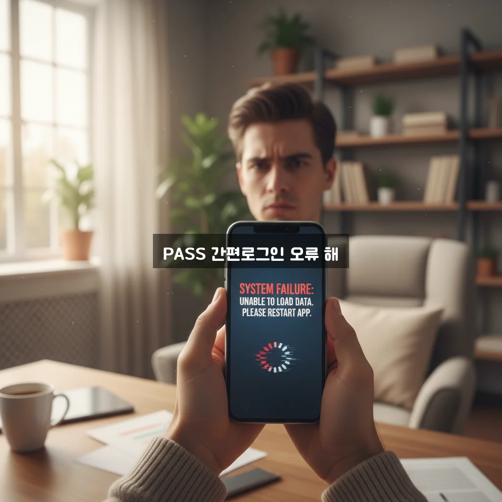 PASS 간편로그인 오류 해결 관련 이미지 2